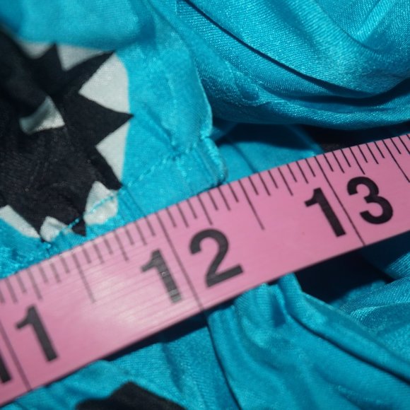 Vintage 80s Silk Floral Polka Dot Dress 8 - Picture 12 of 13